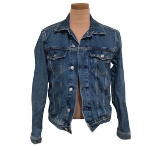 Everlane Jean Jacket Size XS Faded Blue Denim